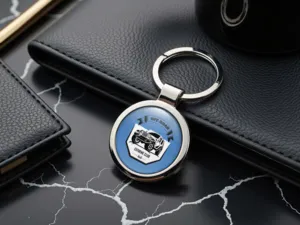 Porte-Clefs Moto Personnalisé Style Alliage